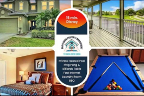 5BR Home 15 min to Disney Pool Clubhouse & Gym